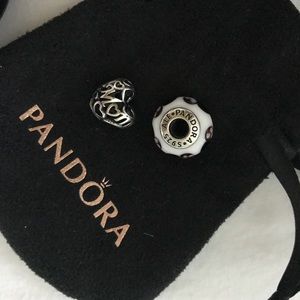2 Pandora Charms
